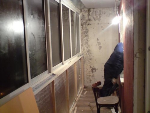 Капитальный ремонт балкона
