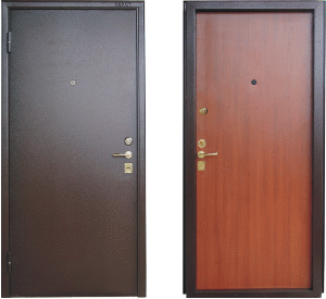 Входные двери с полимерным покрытием
